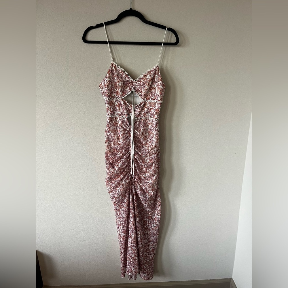 Significant Other Floral Pink Dress